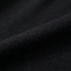Elysian men's tailored-fit crew neck t-shirt in navy blue, made from a soft stretch cotton blend. 5