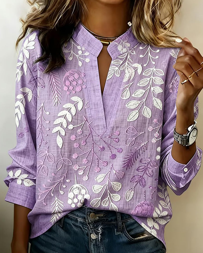 Emily Floral Blouse 0