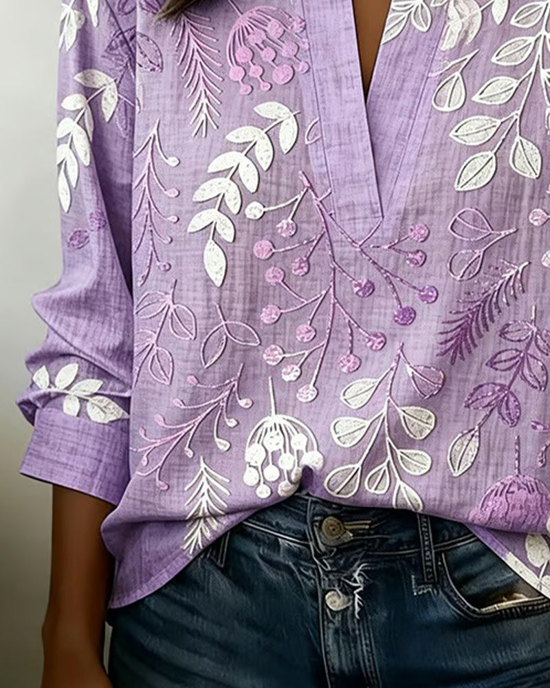 Emily Floral Blouse 1