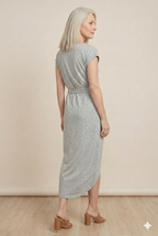 Evelyn Casual Midi Dress 3