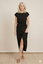 Evelyn Casual Midi Dress 4