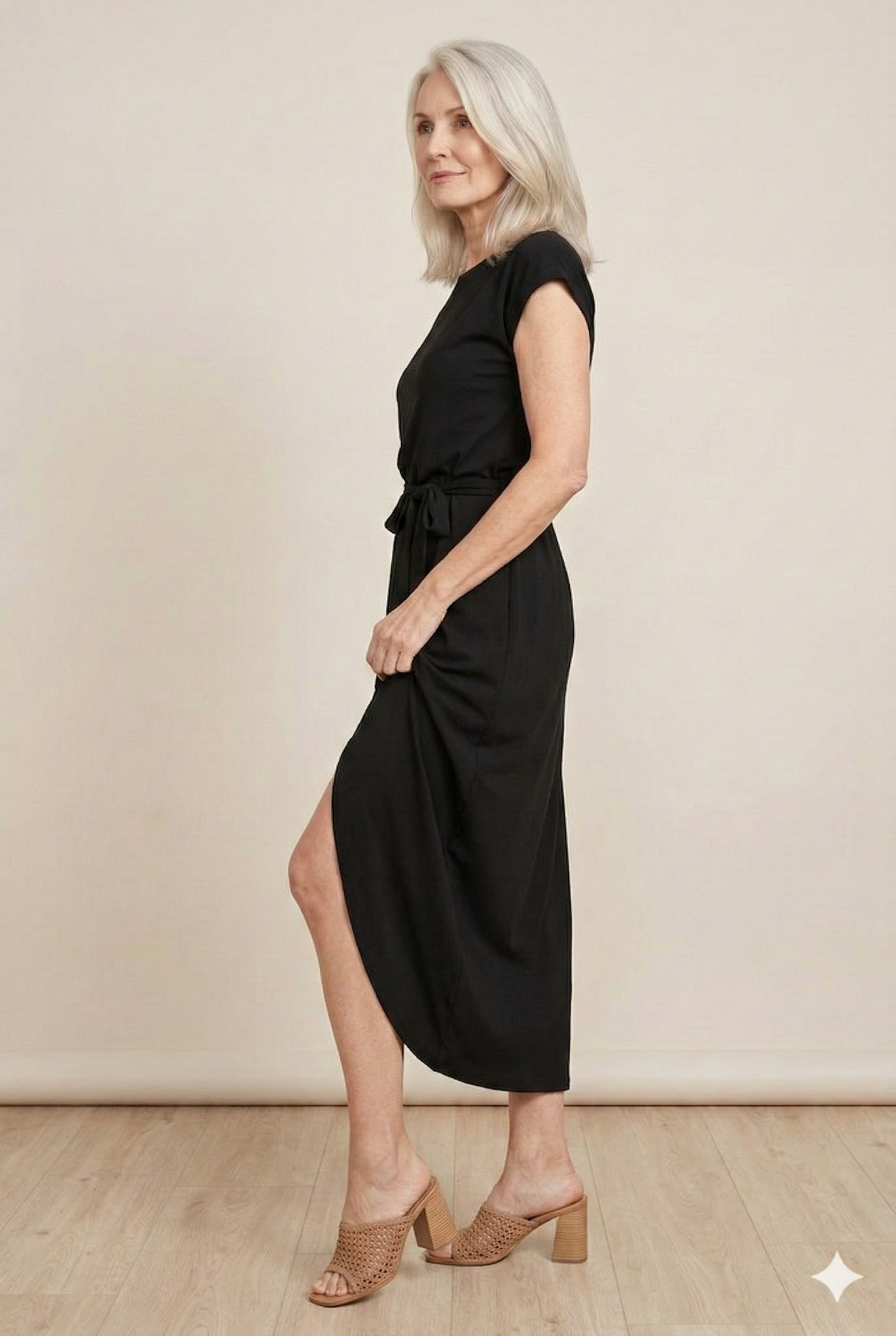 Evelyn Casual Midi Dress 5