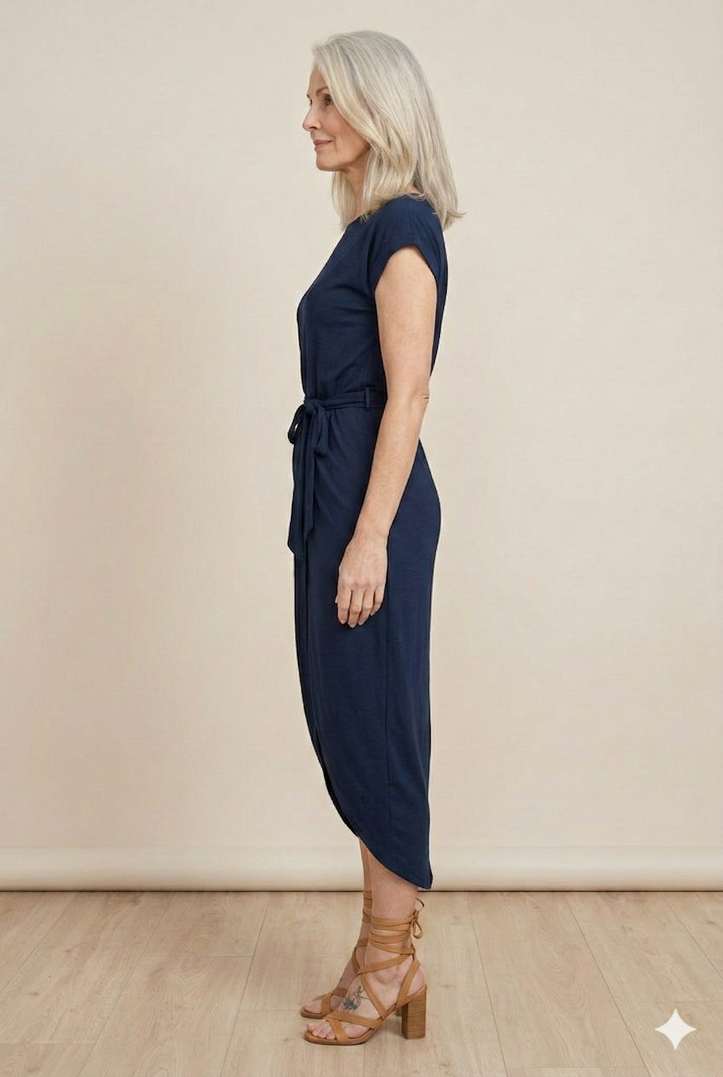 Evelyn Casual Midi Dress 7
