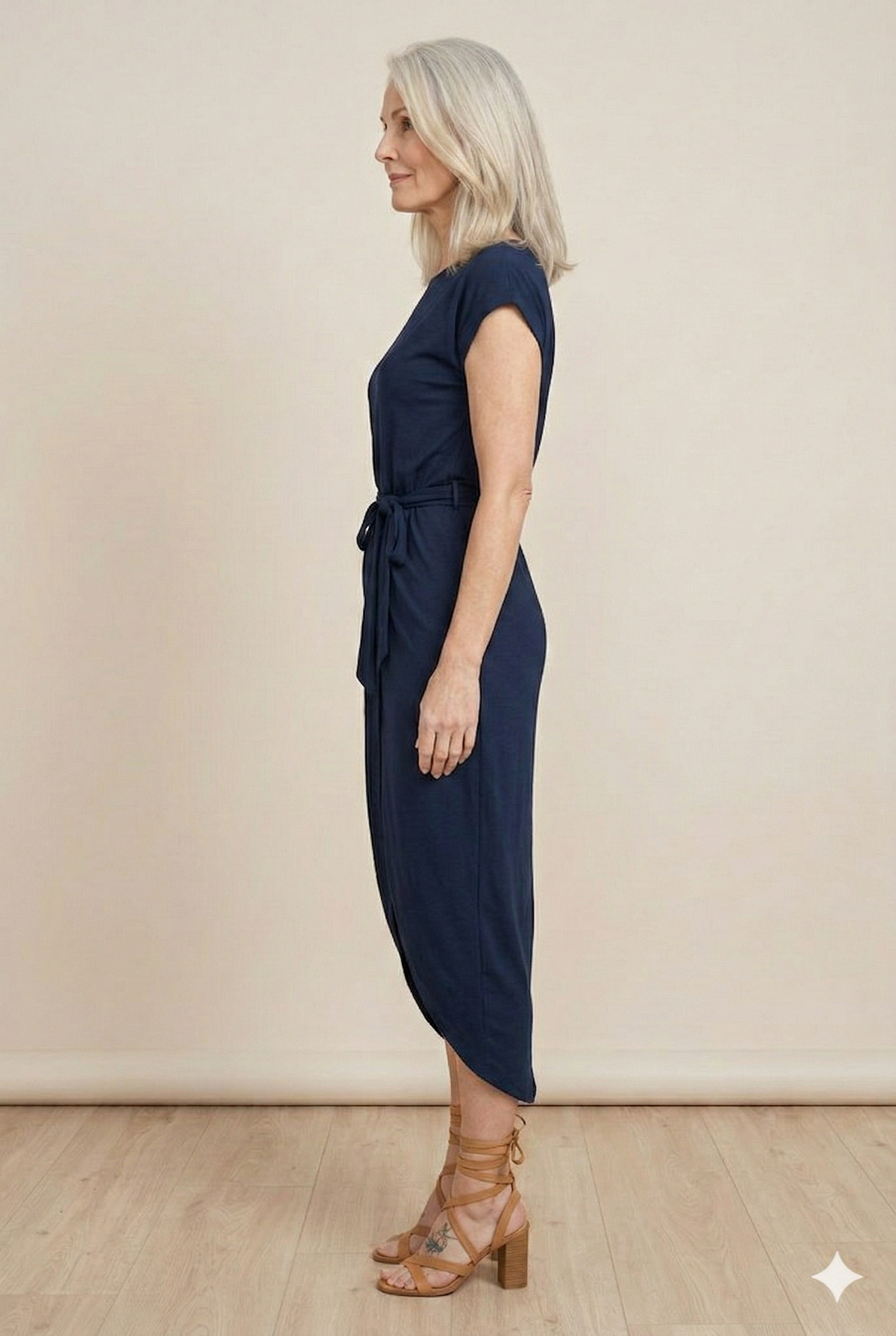 Evelyn Casual Midi Dress 7