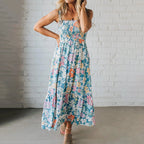 Floral Maxi Summer Dress 0