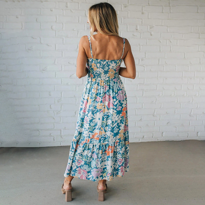 Floral Maxi Summer Dress 2