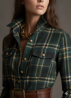 HARPER | Belted Shirt Dress