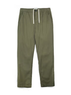 Isidore Drawstring Trousers Men's Relaxed Fit Cotton-Linen Blend 0