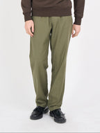 Isidore Drawstring Trousers Men's Relaxed Fit Cotton-Linen Blend 1
