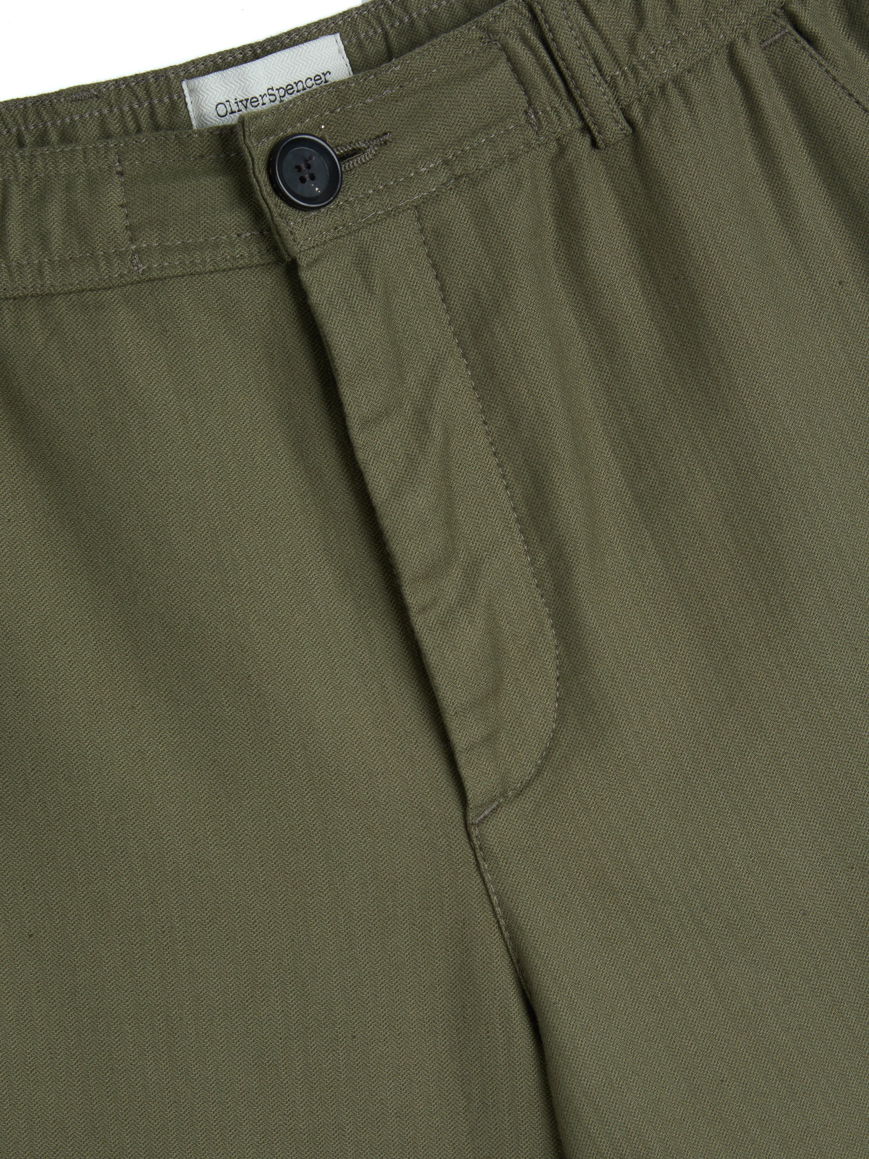 Isidore Drawstring Trousers Men's Relaxed Fit Cotton-Linen Blend 3