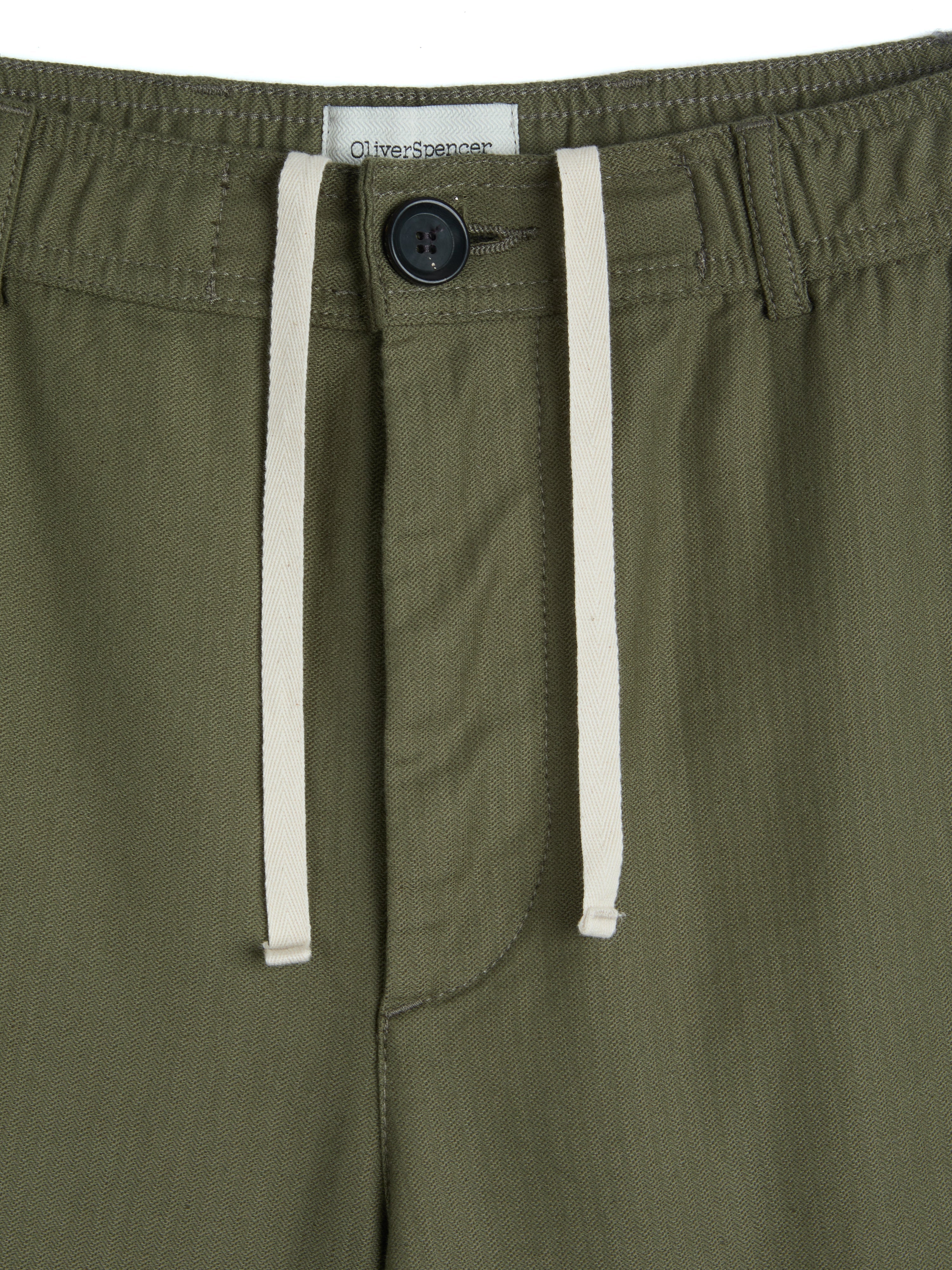 Isidore Drawstring Trousers Men's Relaxed Fit Cotton-Linen Blend 4