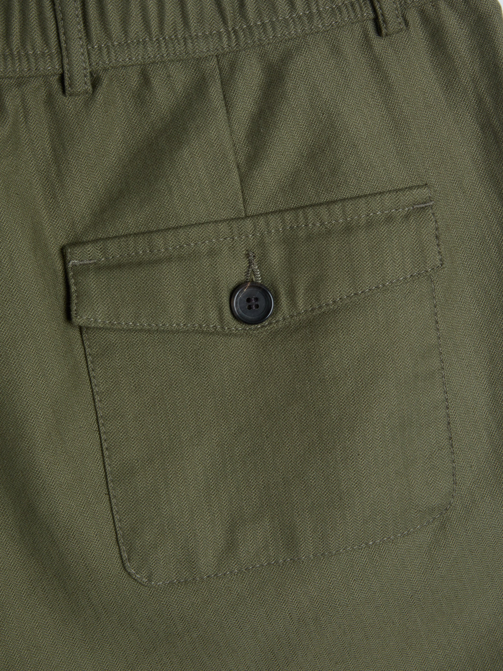 Isidore Drawstring Trousers Men's Relaxed Fit Cotton-Linen Blend 6