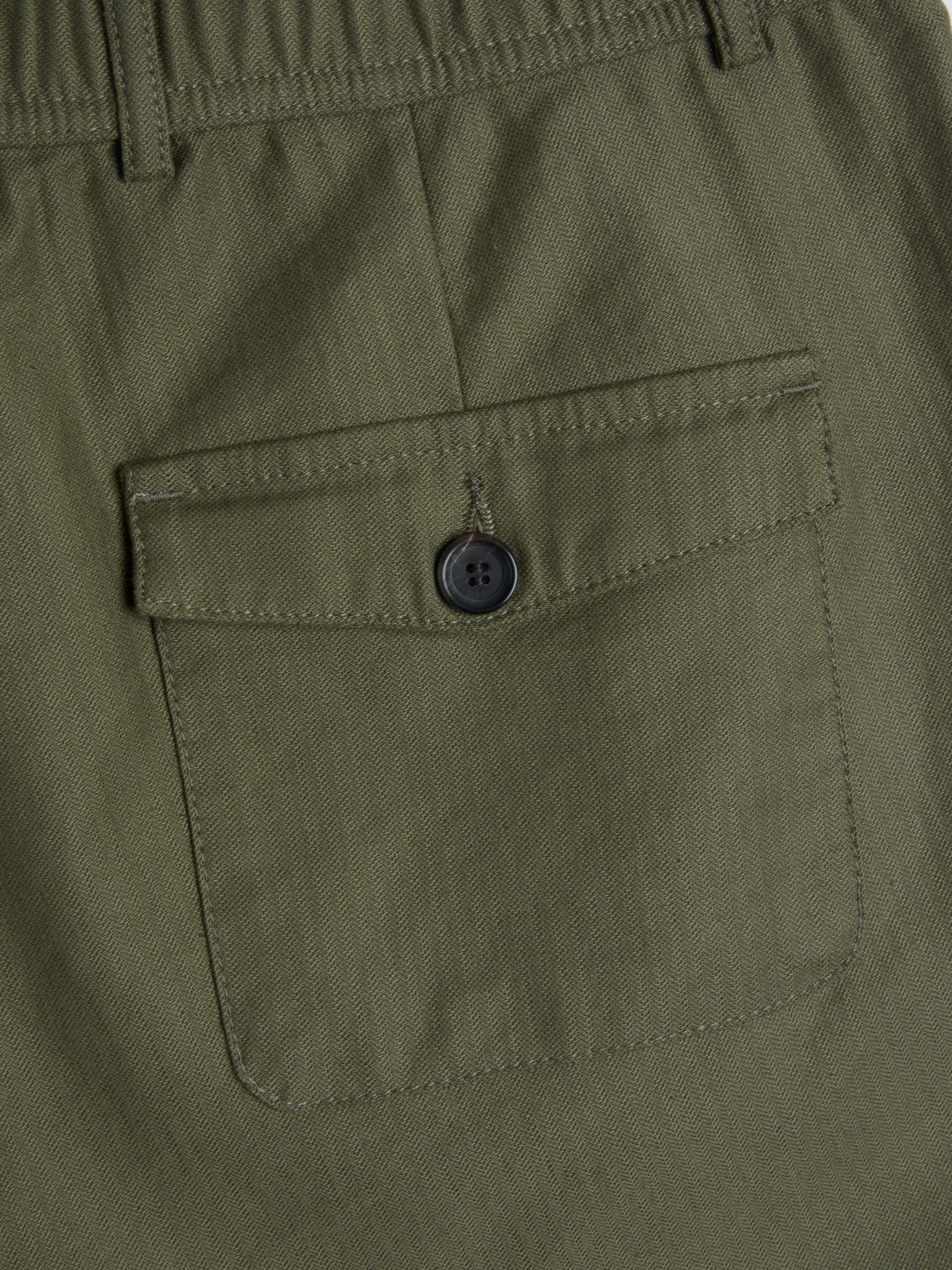 Isidore Drawstring Trousers Men's Relaxed Fit Cotton-Linen Blend 6