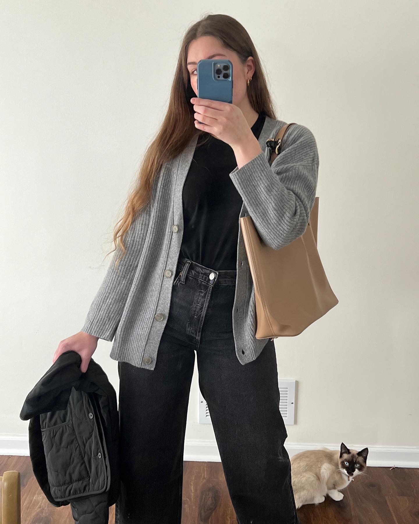 lin | Women’s Winter Knit Casual Button Up  Cardigan