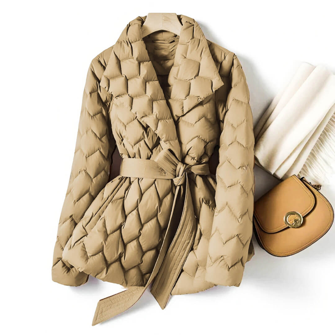 Joane | Quilted Down Coat