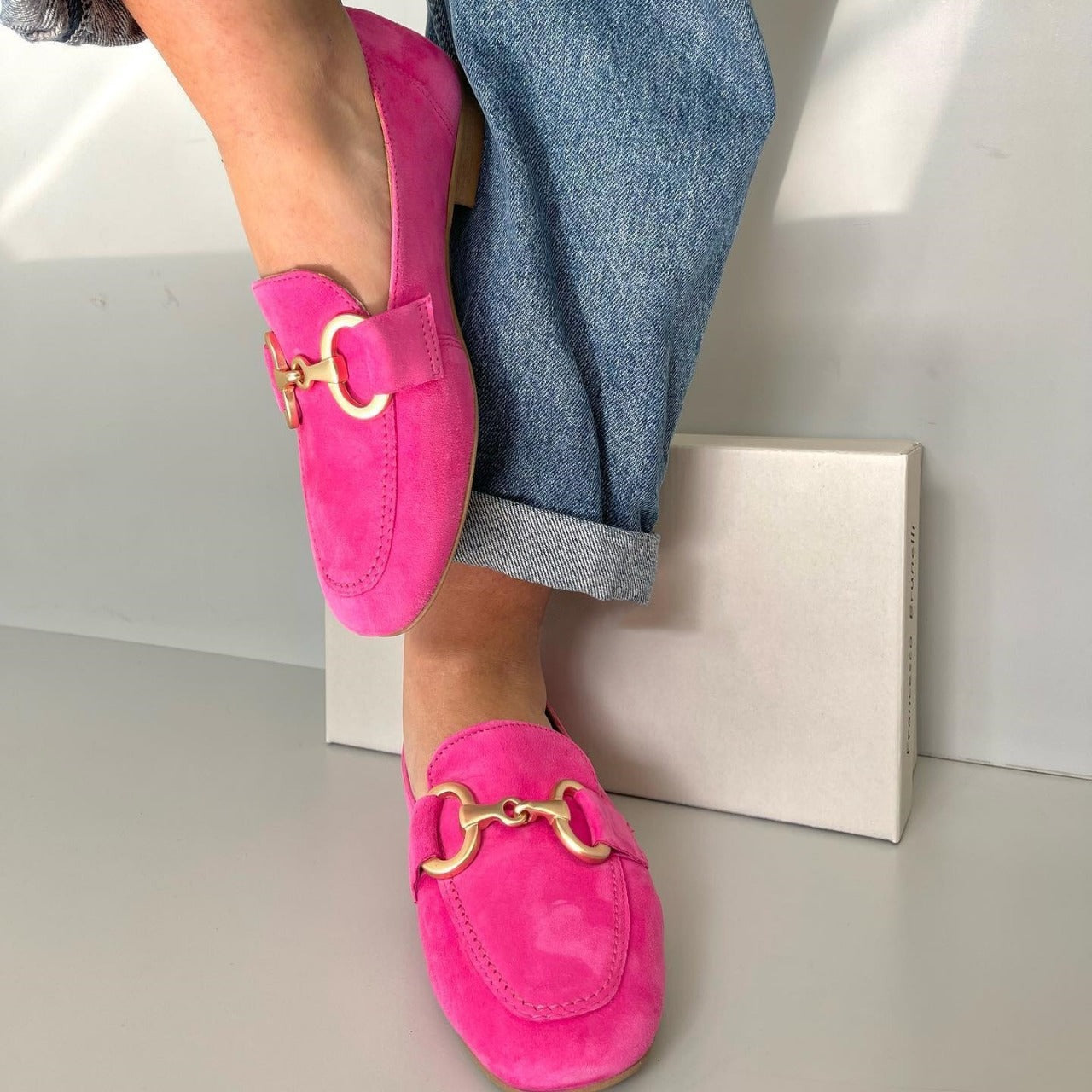 Comfortable navy blue orthopedic loafers with a sleek design, featuring a cushioned insole and a classic silhouette. 0