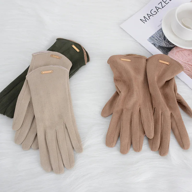 Harden | Classic Suede Gloves with Soft Lining