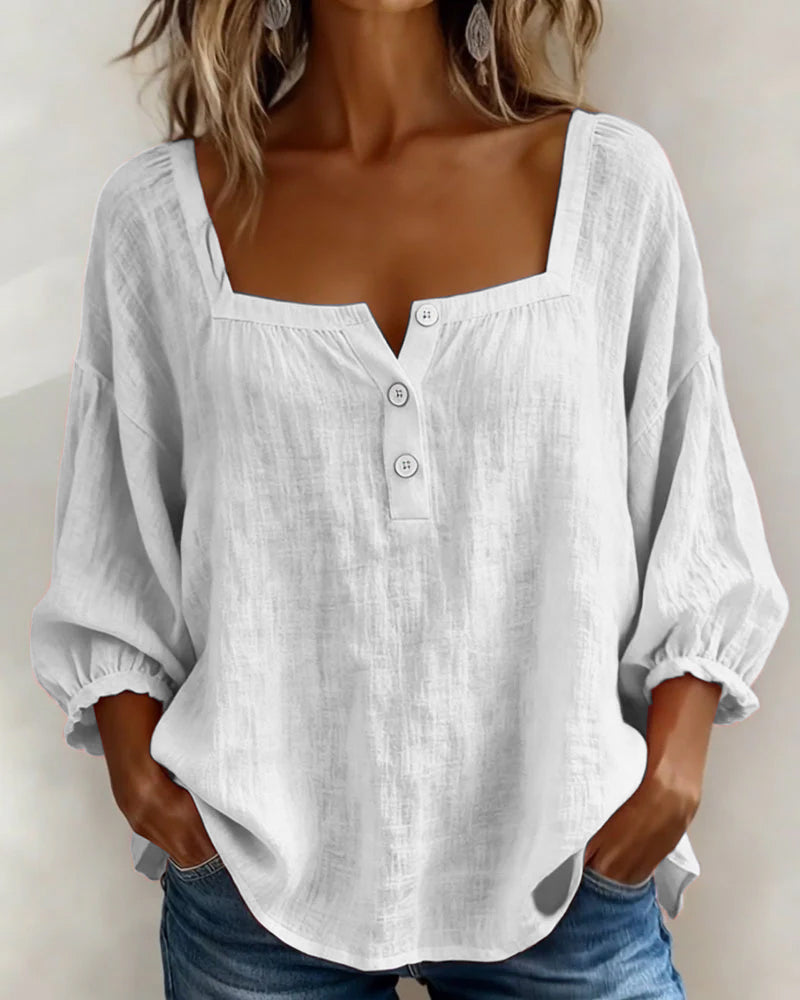 Layla Lantern Sleeve Blouse 4