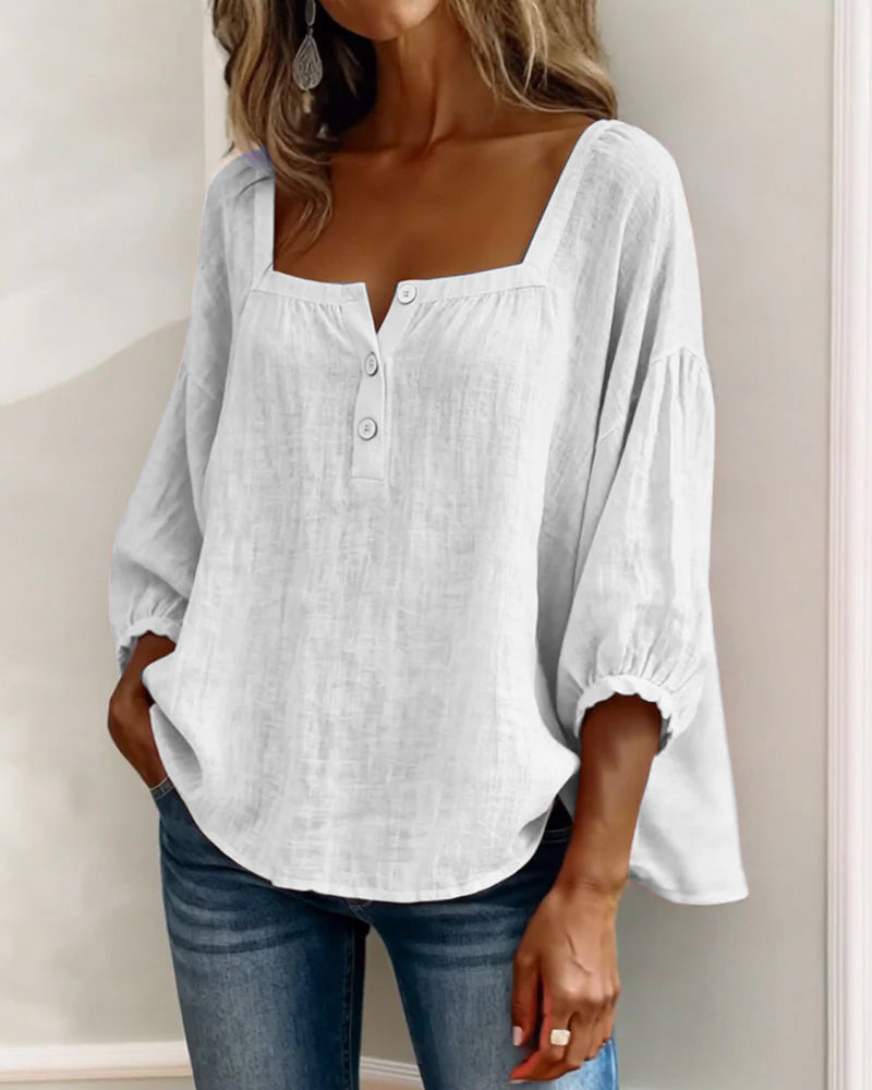 Layla Lantern Sleeve Blouse 6
