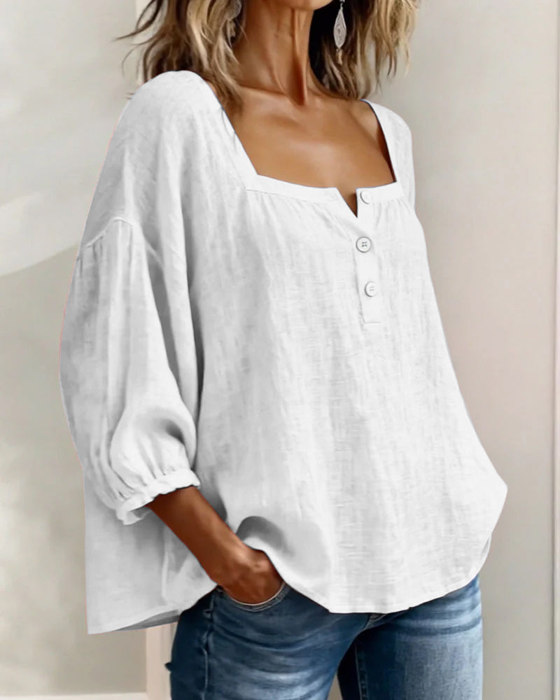 Layla Lantern Sleeve Blouse 7