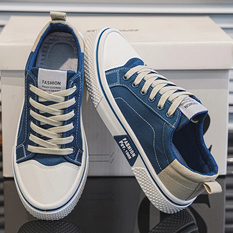 White minimalist sneakers with cushioned support, featuring a sleek design perfect for everyday wear. 0