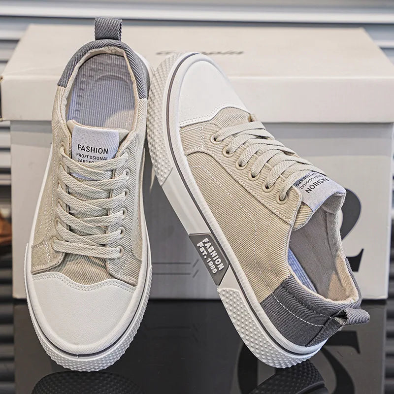 White minimalist sneakers with cushioned support, featuring a sleek design perfect for everyday wear. 5