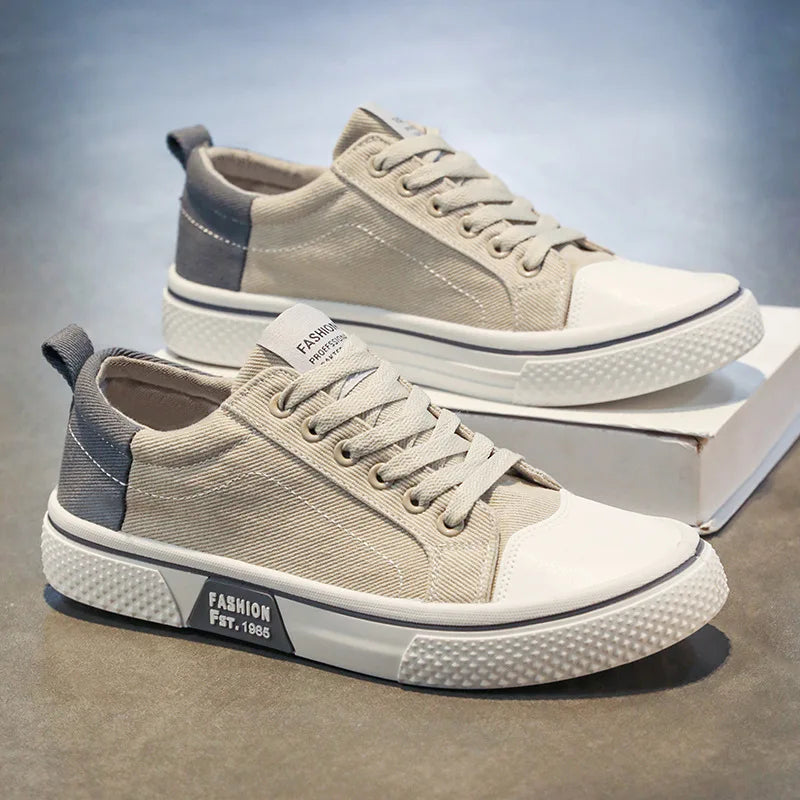White minimalist sneakers with cushioned support, featuring a sleek design perfect for everyday wear. 6
