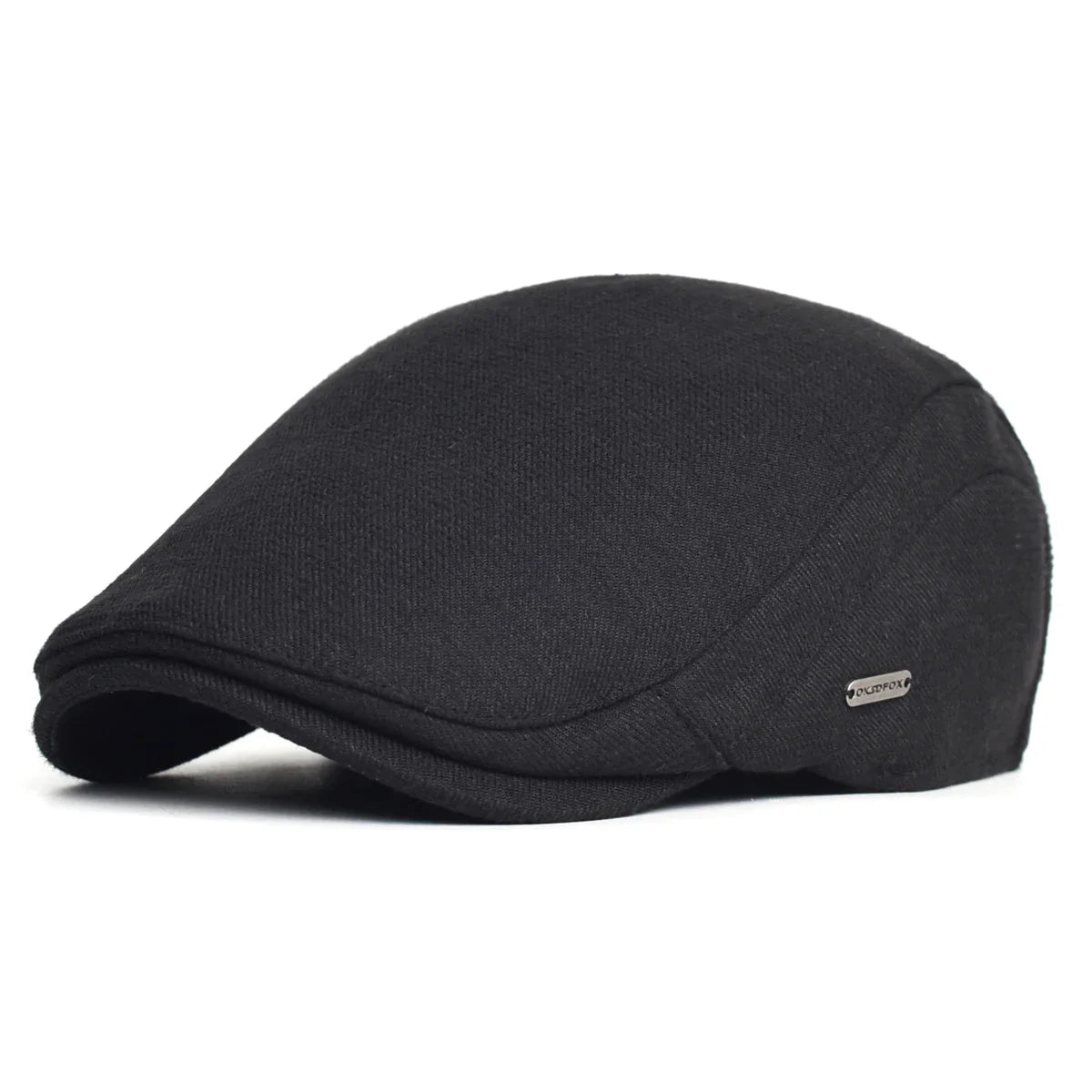 Soft blend wool beret in a muted gray color with a classic rounded silhouette. 4