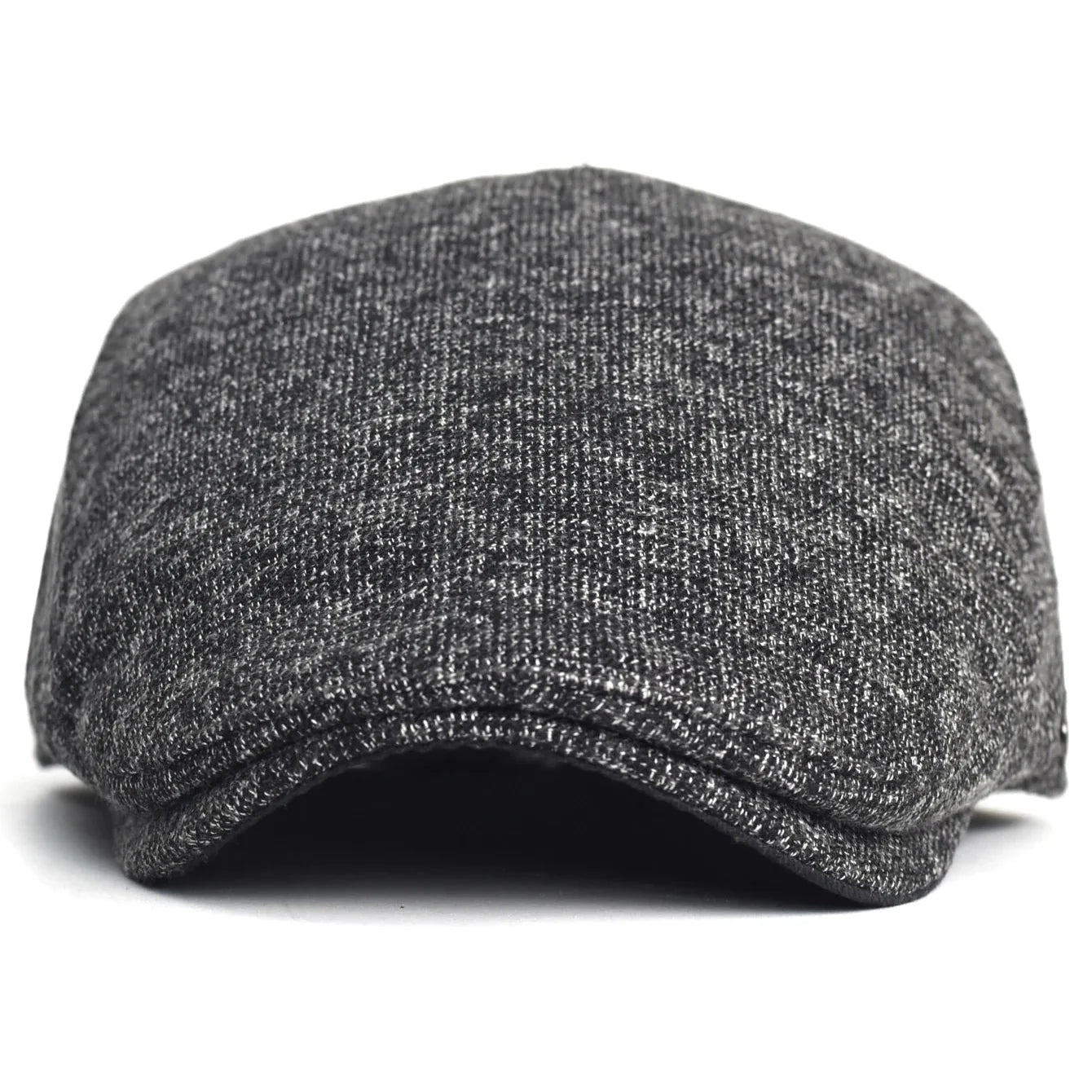 Soft blend wool beret in a muted gray color with a classic rounded silhouette. 6