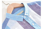 Linen Blend Striped Shirt 7
