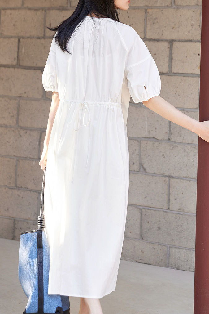 Luna Midi Tie Waist Dress 2