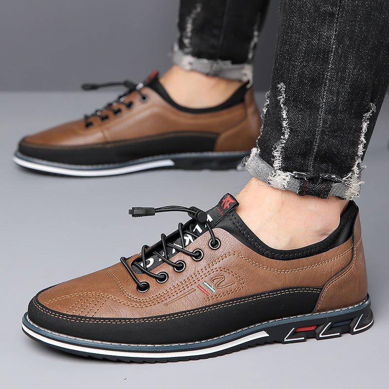 Black vegan leather Oxford shoes with a classic design, featuring a sleek and polished appearance. 6
