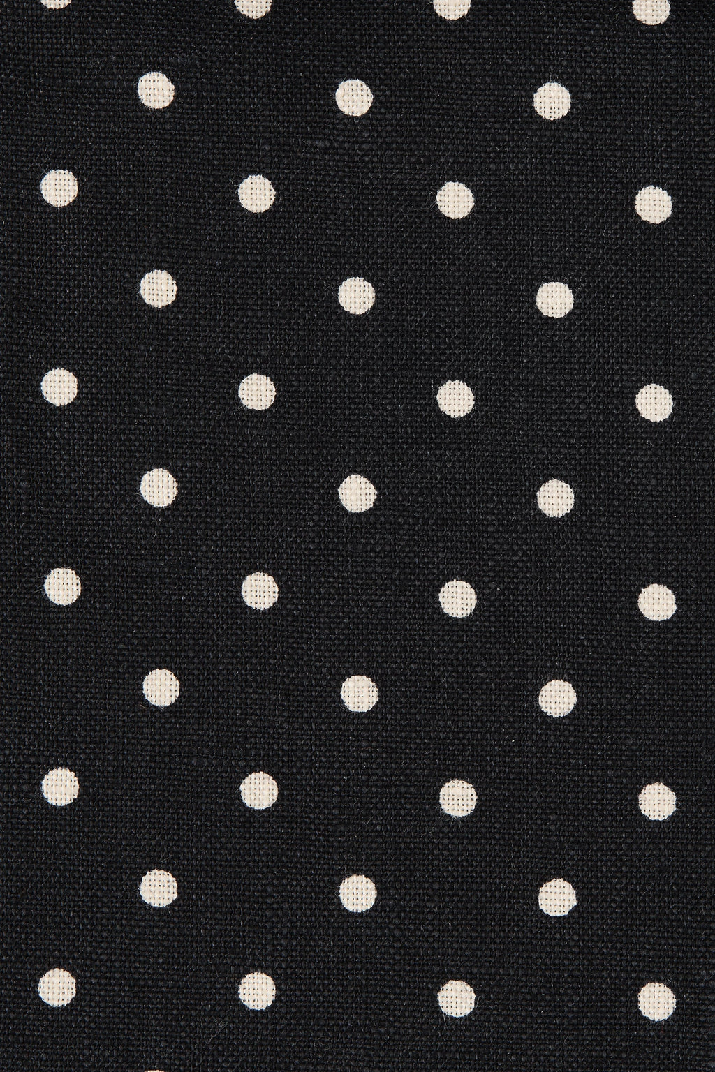 Mira Maxi Dress Polka Dot Black Off White Flowing Silhouette 4