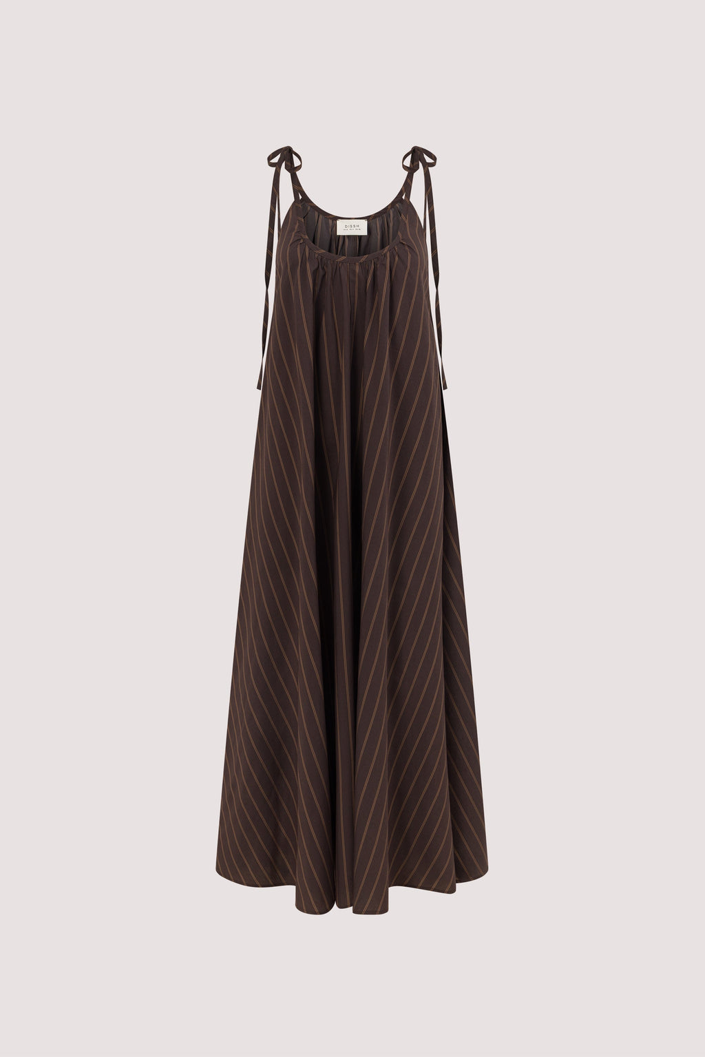 Mireille FABLE CHOC STRIPE MIDI DRESS Sleeveless Striped Design 5
