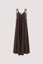 Mireille FABLE CHOC STRIPE MIDI DRESS Sleeveless Striped Design 5