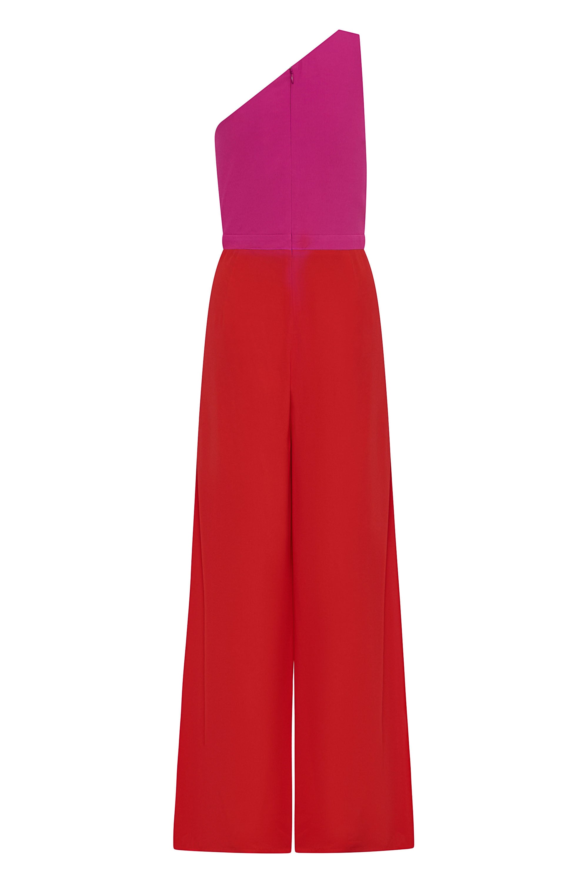 Nala Jumpsuit Women Asymmetrical Neckline Waist Tie Elegant Design 7