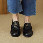 Morrelle | Faux Leather Loafers