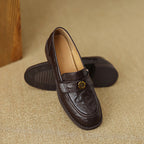 Morrelle | Faux Leather Loafers