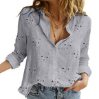 Sandra | Classic Women Printed Blouse