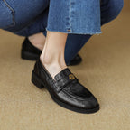Morrelle | Faux Leather Loafers