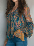 Phyllis Bohemian Womens Blouse 1