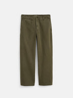 Raphael Straight Leg Pant Vintage Wash Chino 100% Cotton, Zip-Fly Closure 1