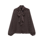 Flori | Elegant Tie-Front Blouse