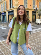 Anika | Casual Fleece Vest for Women