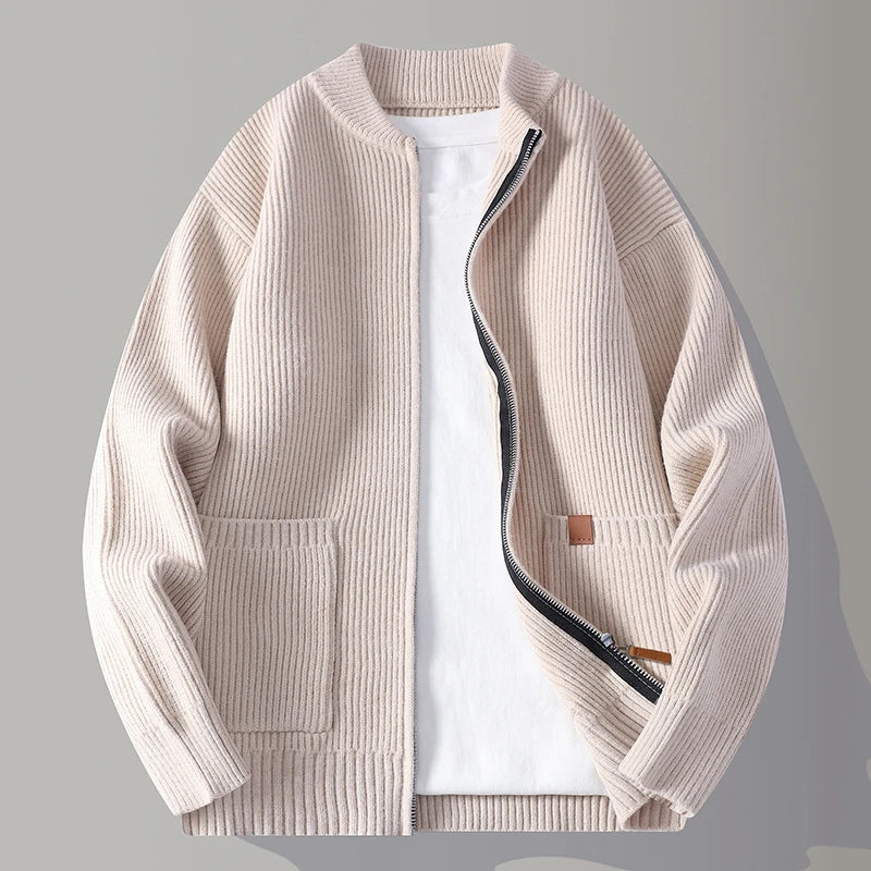 NOVAN | RIB KNIT JACKET
