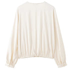 Elle | Elegant Wrap Blouse