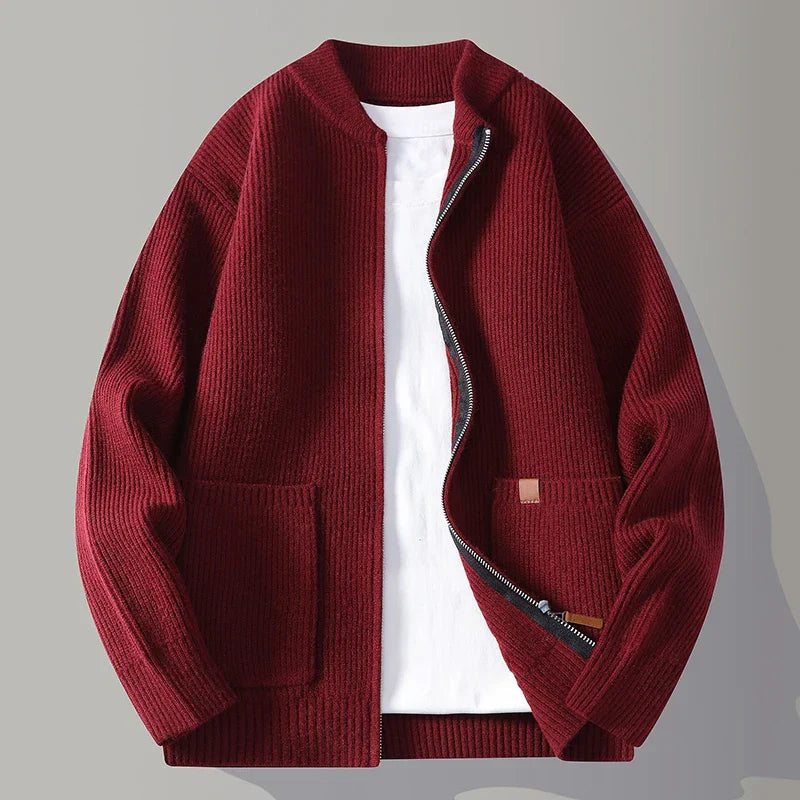 NOVAN | RIB KNIT JACKET