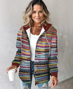 HIGHLAND | PLAID HOODED COAT