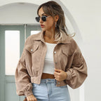 Florence | CROPPED CORDUROY JACKET