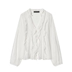 Elise | Soft Ruffle Blouse